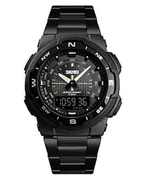 Мужские наручные часы Skmei Marshal Black VIP