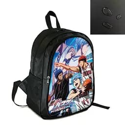 Рюкзак міський/шкільний 38×28см з принтом Аніме Баскетбол Куроко/kuroko no basuke дитячий, підлітковий, чоловічий, жіночий (4110)