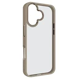 Чехол для Apple iPhone 16, UNIT2, бежевый, ударопрочный, прозрачный противоударный чехол-накладка из TPU и поликарбоната (PC), с защитными бортиками, защита всего корпуса от ударов и царапин, ArmorStandart (ARM78775)