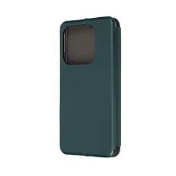 Чехол-книжка для Xiaomi Redmi Note 14 4G, G-Case, зеленый, кожаный чехол-книжка из экокожи (PU) и TPU, с магнитом, с подставкой и вместительным кардхолдером, противоударный, защита всего корпуса, ArmorStandart (ARM83437) - мініатюра 2