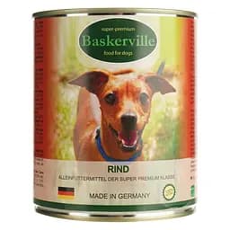 Влажный корм для собак Baskerville Говядина 800 г
