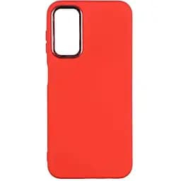 Чохол Silicone Cover Metal frame AA Samsung Galaxy A14 4G/5G Red
