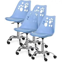 Детское кресло Evo-Kids Indigo Blue 4 шт. (H-232 BL/BL-Х4) 