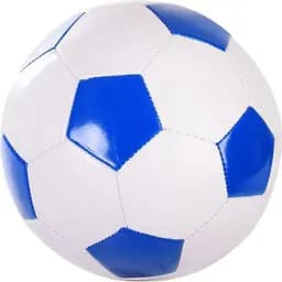 Мяч футбольный Bambi CE-102602 21.3 см синий