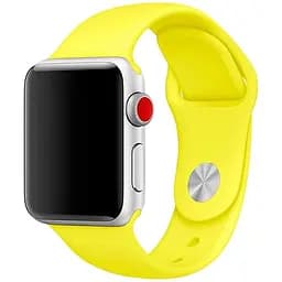 Силиконовый ремешок Watchbands для Apple Watch 42mm Размер ML желтый (WB101YELLOW)