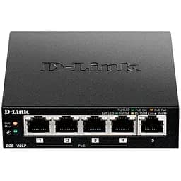 Коммутатор неуправляемый D-Link DGS-1005P