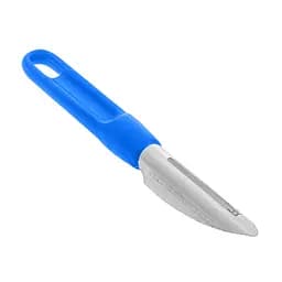 Рибочистка ніж для чищення риби та видалення серцевини з картоплі, яблук, груш та перців 18 см, Kitchette Синій 86235