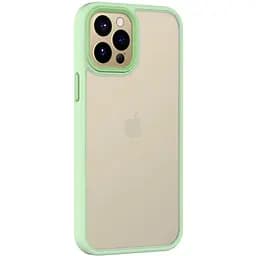 TPU+PC чохол Metal Buttons для Apple iPhone 12 Pro / 12 6.1"