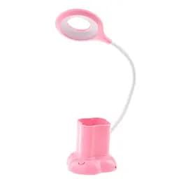 Настільна лампа Brille на батарейках з USB LED SL-88 5W Pink - мініатюра 7