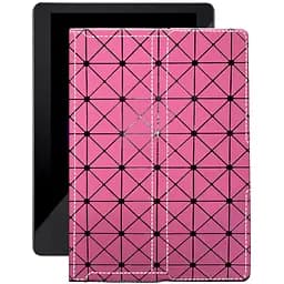 Чехол StatusCASE из экокожи для планшета Pixus Blast Розовый ромб