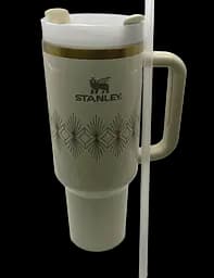Термокухоль Stanley Quencher H2.0 Tumbler з неіржавкої сталі 1,18 л Champagne Ivory Gold KT7001971