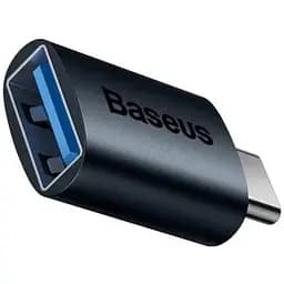 Адаптер Baseus Ingenuity Series Mini OTG Adaptor Type-C to USB-A 3.1 ZJJQ000003 синій