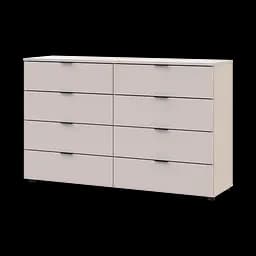 Комод Doros Рон 8 Кашемір 8 Шухлядок 130х38х81 (41516171) - мініатюра 3