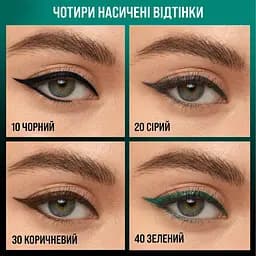 Гелевий олівець для очей Maybelline New York Lasting Drama відтінок 20 (Dark Grey) 1 г - мініатюра 5