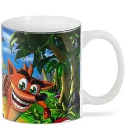 Кухоль GeekLand Креш Бандикут Crash Bandicoot KB122 330 мл білий