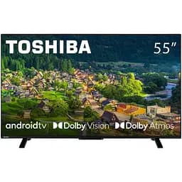 Телевізор TV 55 Toshiba 55UA2363DG 4K UHD/LED/T2/Android 11/2 x 10W/Dolby Digital/HDMI/Wi-Fi/VESA 200 x 200 M4 (55UA2363DG)