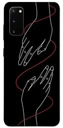 Чохол Demsky Плетення рук для Samsung Galaxy S20