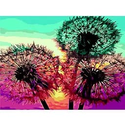 Картина за номерами ZiBi Art Line Кульбабки 40х50 см (ZB.64150)