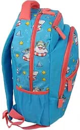 Шкільний рюкзак 19L блакитний з акулами Riciclo Schulrucksack sum0028853 - мініатюра 6