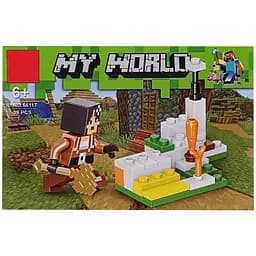 Конструктор детский "Minecraft" 66117-7, 38 деталей