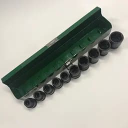 Набір ударних головок TOPTUL 1/2" 10-24мм 10 од. GDAD1001 - мініатюра 4