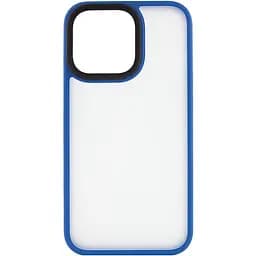 TPU+PC чохол Metal Buttons для Apple iPhone 12 Pro / 12 6.1" Синій, TPU+PC - мініатюра 2