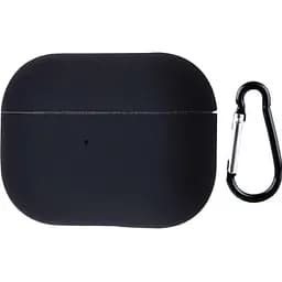 Чехол для наушников Silicone Case + Carbine для AirPods Pro 2 Black [74315]