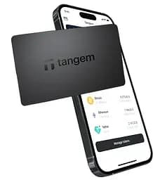 Оригінальний криптогаманець Tangem Wallet 2.0 Black набір із 3 чорних карт - мініатюра 5