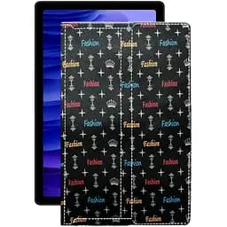 Чохол StatusCASE з екошкіри для планшету Samsung Galaxy Tab A7 10.4 2020 (T505) Фешн чорний