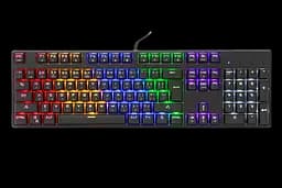 Клавиатура Motospeed CK107 Outemu Blue Ukr RGB Black (mtk96mb)