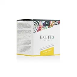 Свічка для масажу з ароматом іланг-ілангу Exotiq Massage Candle Ylang Ylang - мініатюра 4