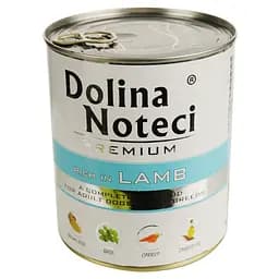 Вологий корм для собак Dolina Noteci Premium з ягнятиною 800 г - мініатюра 2