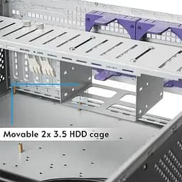 Корпус серверний Chieftec UNC-409S-AIO-OP без БЖ (UNC-409S-AIO-OP) - мініатюра 2