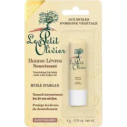 Бальзам для губ Le Petit Olivier Face Cares антивіковий, з аргановою олією 4 г (3549620033113)