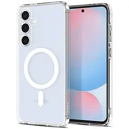 Чохол SG Ultra Hybrid (MagFit) для Samsung Galaxy S25 Прозорий