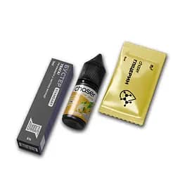 Набор компонентов для самозамеса солевой заправки CHASER For Pods Ultra 10 мл Желтый Драгонфрут, 0-50 мг (18005)