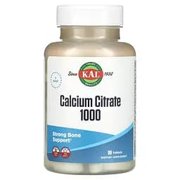 Кальцій цитрат KAL Calcium Citrate 1000 mg, 90 таблеток