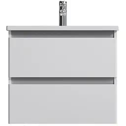 Тумба підвісна AM.PM X - Joy 65 см з умивальником M85-FHX0652-WC0652WG38