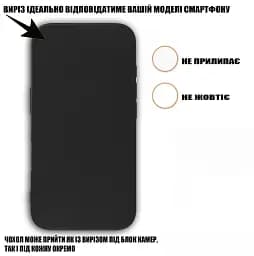 Силіконовий чохол BeCover для ZTE Blade A55 Black (712287) - мініатюра 4