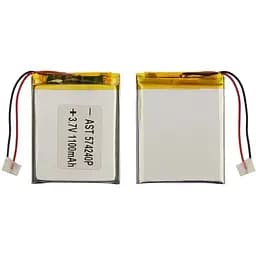 Акумулятор 574240P універсальний з контролером, 5 х 40 х 51 мм (1100 mAh)/ для смартфона, планшета