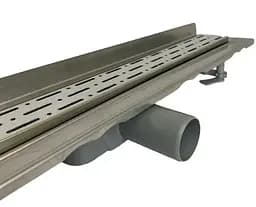 Душовий канал з горизонтальним фланцем Maxiflow Standart Line 60 см решітка Дощ 4053.0Y050K.060.1 - мініатюра 3