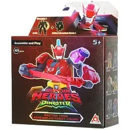 Детский робот-конструктор Dinoster Раптор Трон EU580881A-1, 45 деталей