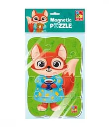 Пазли м’які магнітні Лисиця, А5