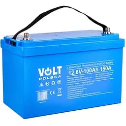 Аккумуляторная батарея Volt Polska LiFePO4 12.8V 100Ah 150А + BMS + Bluetooth