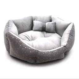 Лежанка для собак та котів Zoo-hunt Марсель сірий №2 50х70х20 см