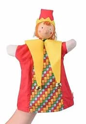 Мягкая игрушка на руку Goki Шут 36 см (51650G)