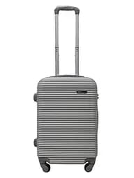 Валіза маленька S ABS-пластик Milano bag 004 56,5×39×24см 40л Срібна