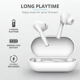 Навушники Trust Nika Touch True Wireless Mic White (23705_Trust) - мініатюра 13