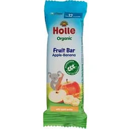 Батончик фруктовий Holle Яблуко-банан, органічний, 25 г (94121)