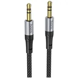 Кабель AUX Hoco UPA26 mini-jack 3.5 мм аудиокабель 1 м для подключения устройств